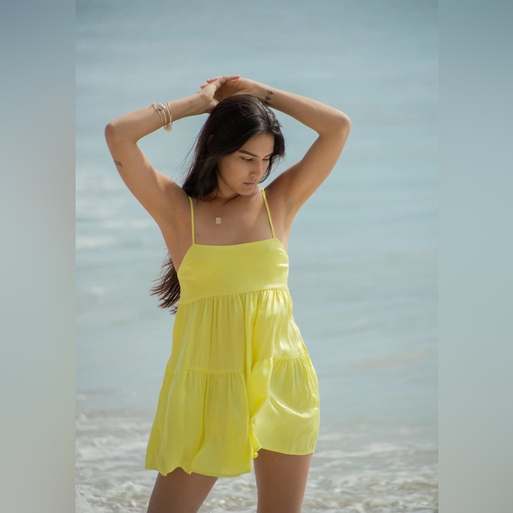 Stillwater Citron Memz Mini Dress size Medium